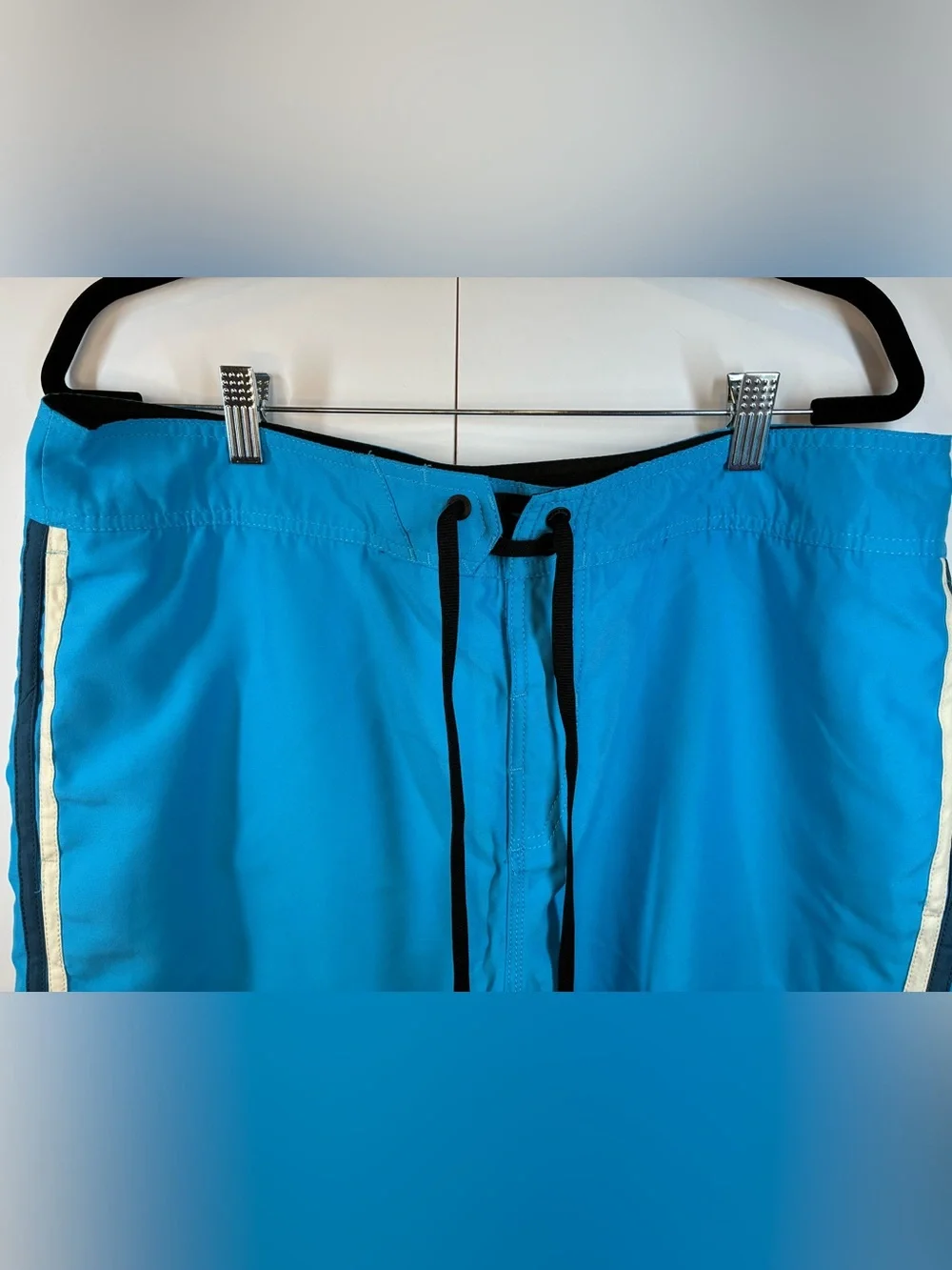 Volcom Men’s Blue Board Shorts Swim Trunks Size 36 Surf Beach